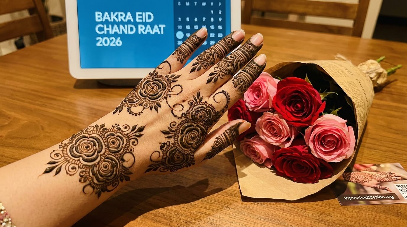 Bakra Eid Chand Raat Mehndi Design 2026