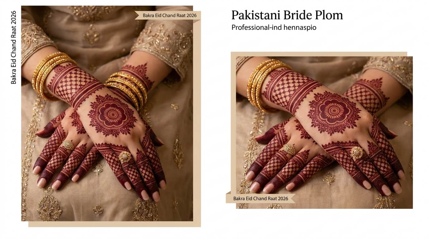 Bakra Eid Chand Raat Mehndi Design 2026