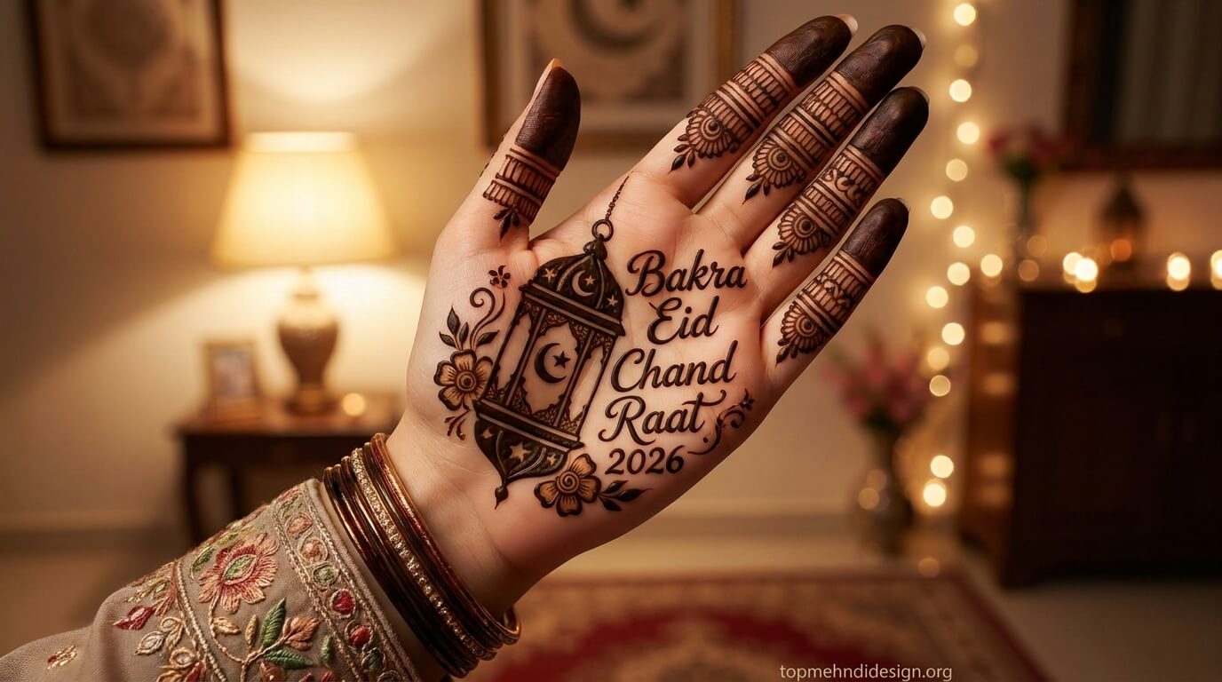 Bakra Eid Chand Raat Mehndi Design 2026