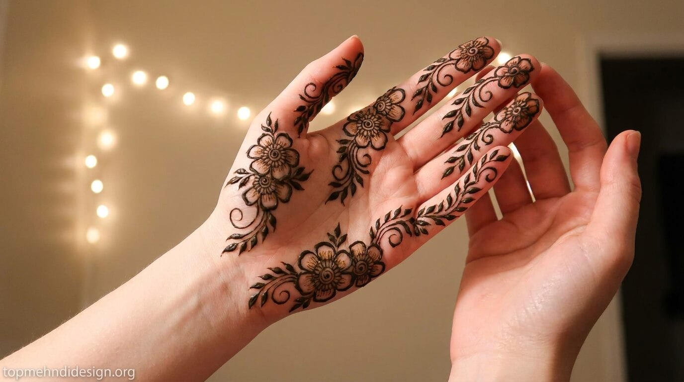 Bakra Eid Full Hand Mehndi Design Simple 2026 