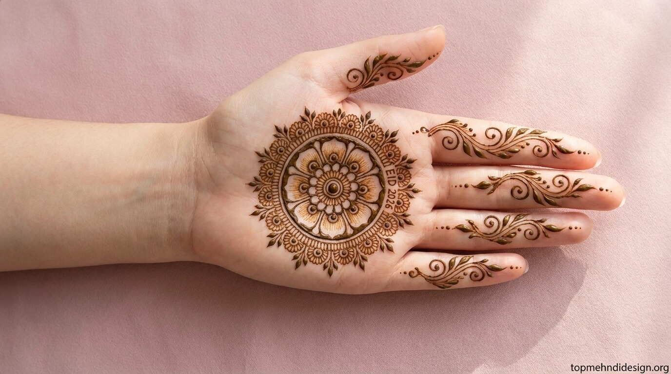 Bakra Eid Mehndi Design 2026 Simple and Beautiful