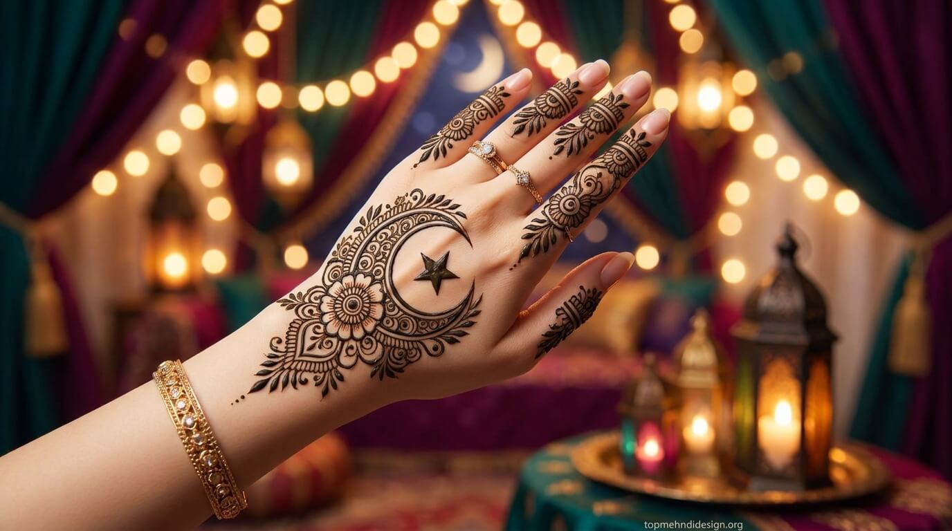 Bakra Eid Mehndi Design 2026 Simple and Beautiful