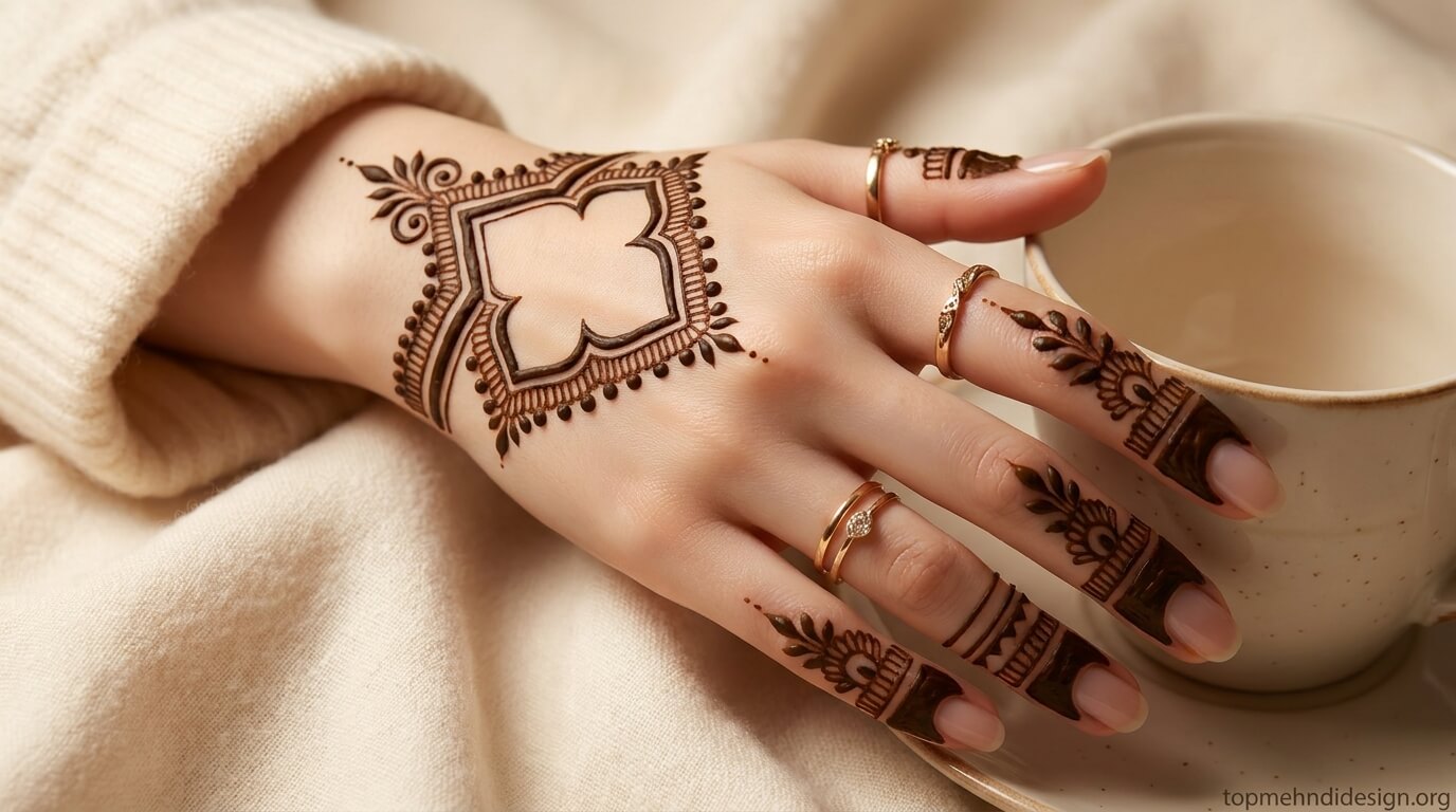 Bakra Eid Mehndi Design 2026 Simple and Beautiful