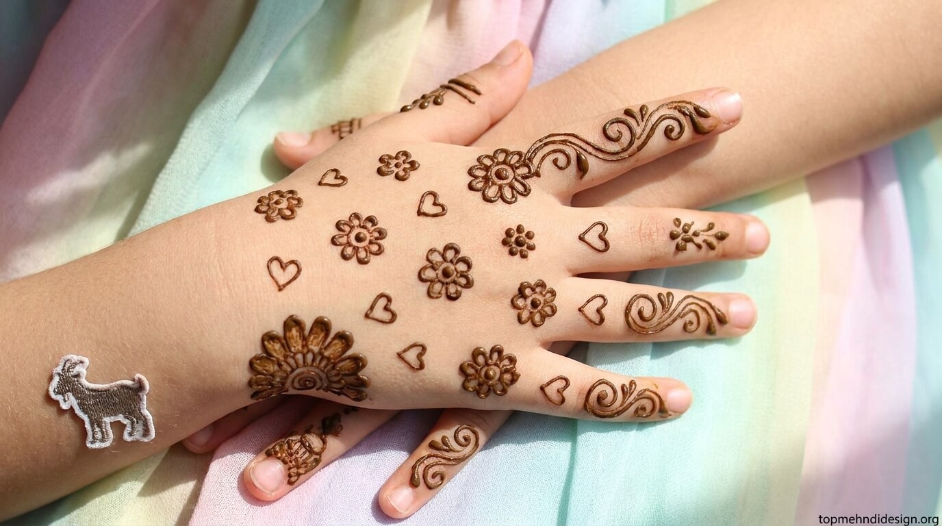 Bakra Eid Mehndi Design 2026 Simple and Beautiful