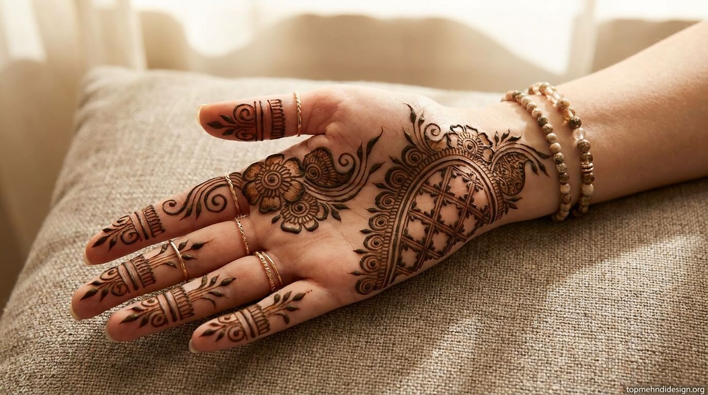 Bakra Eid Mehndi Design 2026 Simple and Beautiful
