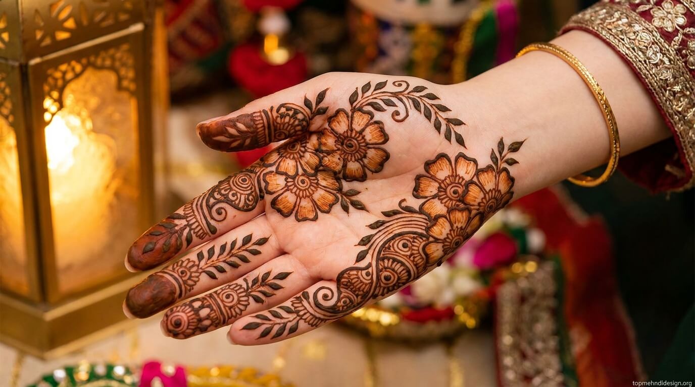 Bakra Eid Mehndi Design 2026 Simple and Beautiful