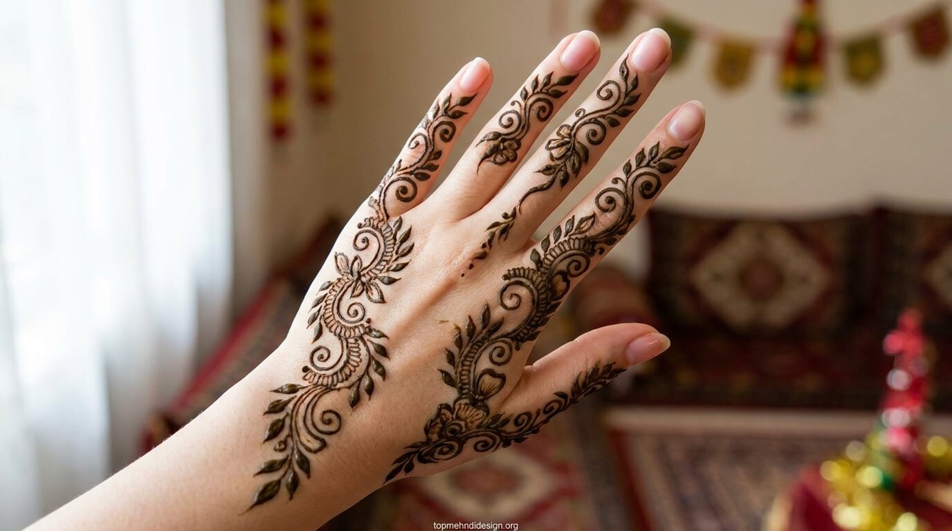 Bakra Eid Mehndi Design 2026 Simple and Beautiful