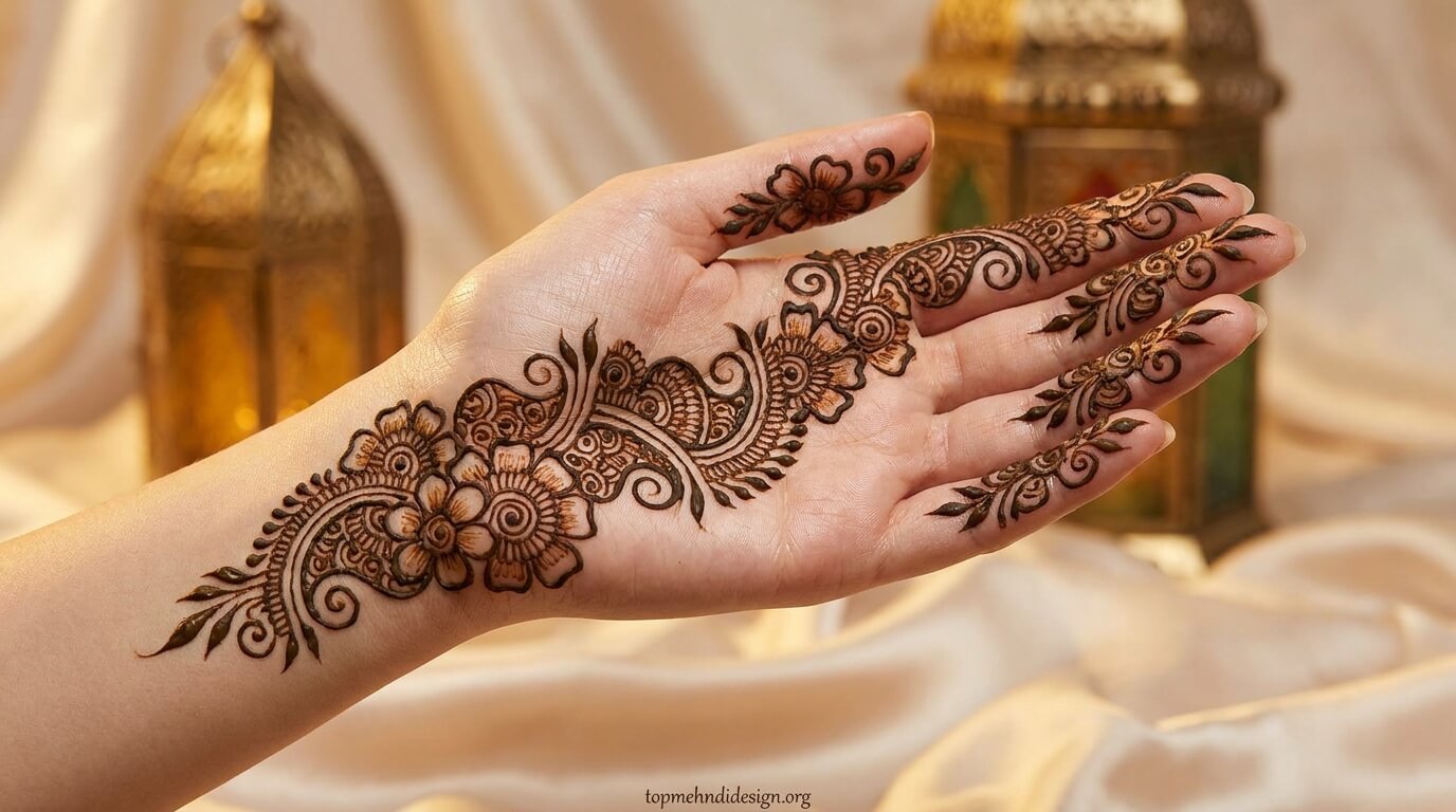 Bakra Eid Mehndi Design 2026 Simple and Beautiful