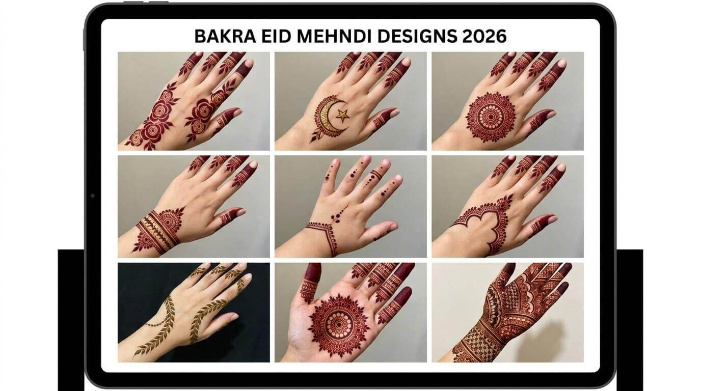 Bakra Eid Mehndi Design Easy and Beautiful 2026