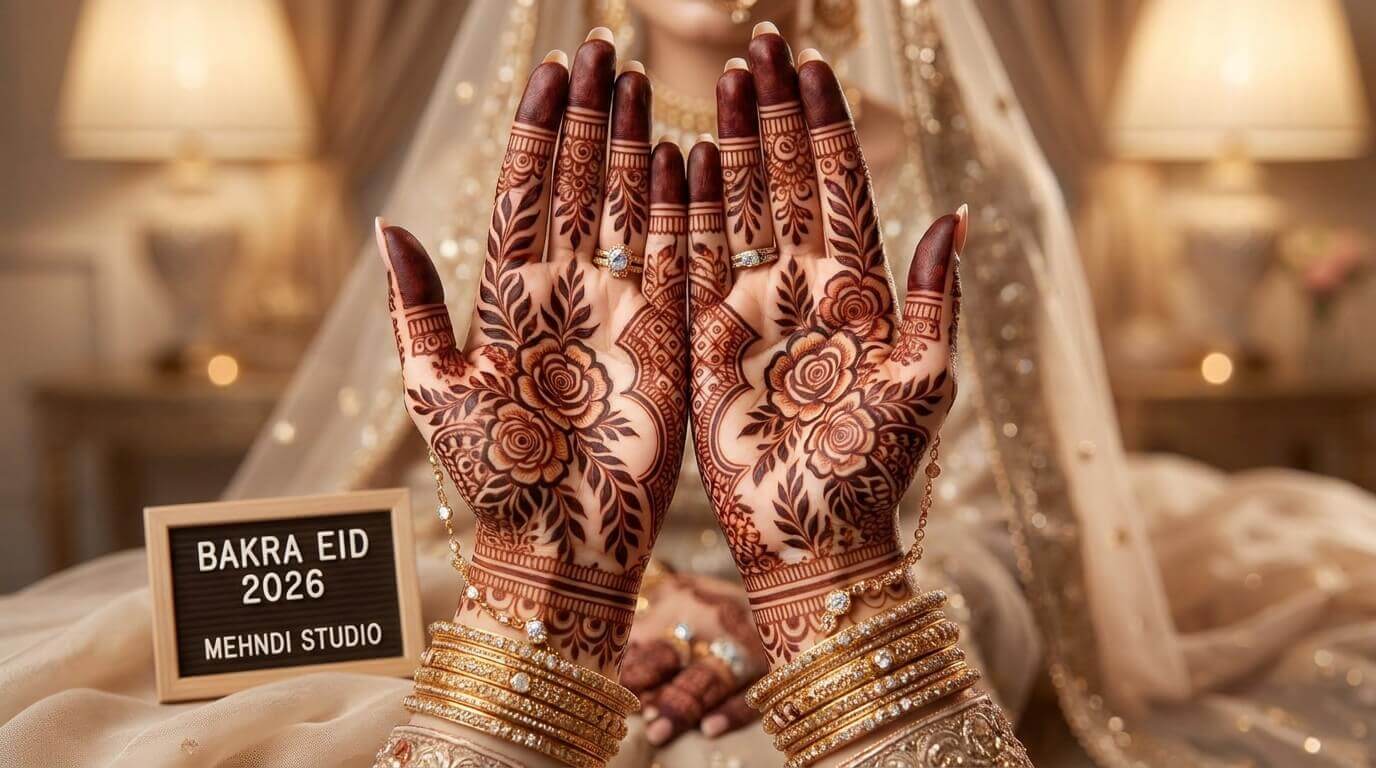 Bakra Eid Mehndi Design Easy and Beautiful 2026