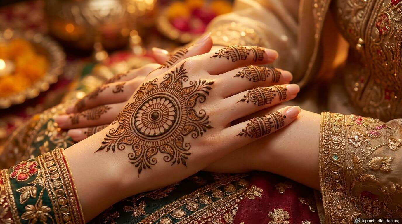 Bakra Eid Mehndi Design Tikki 2026