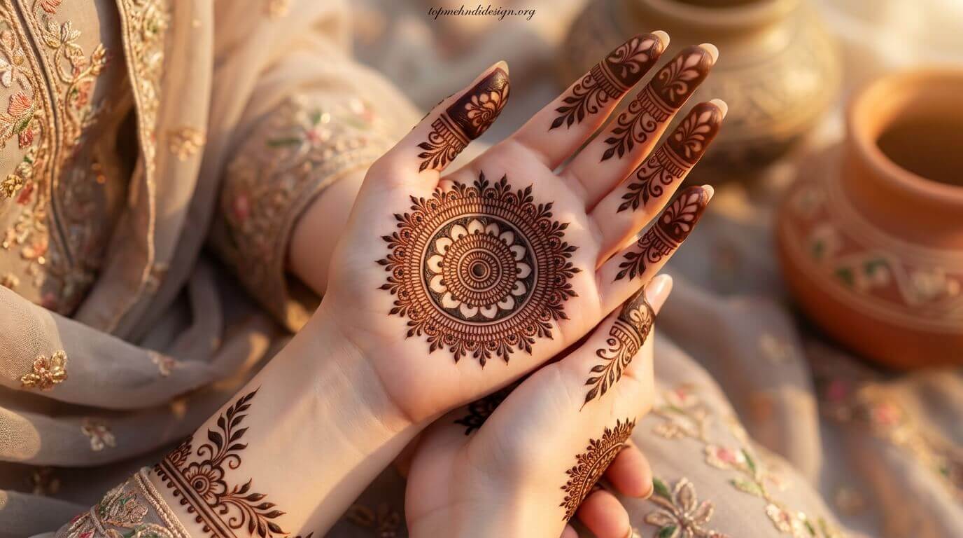 Bakra Eid Mehndi Design Tikki 2026