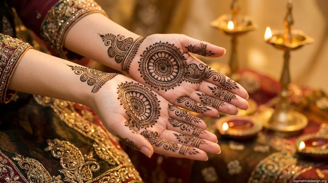 Bakra Eid Mehndi Design Tikki 2026