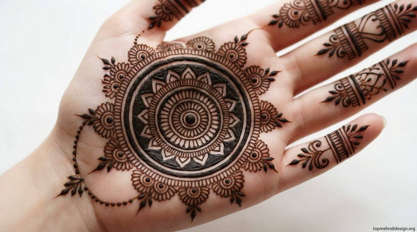 Bakra Eid Mehndi Design Tikki 2026