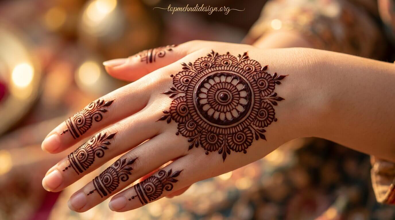 Bakra Eid Mehndi Design Tikki 2026