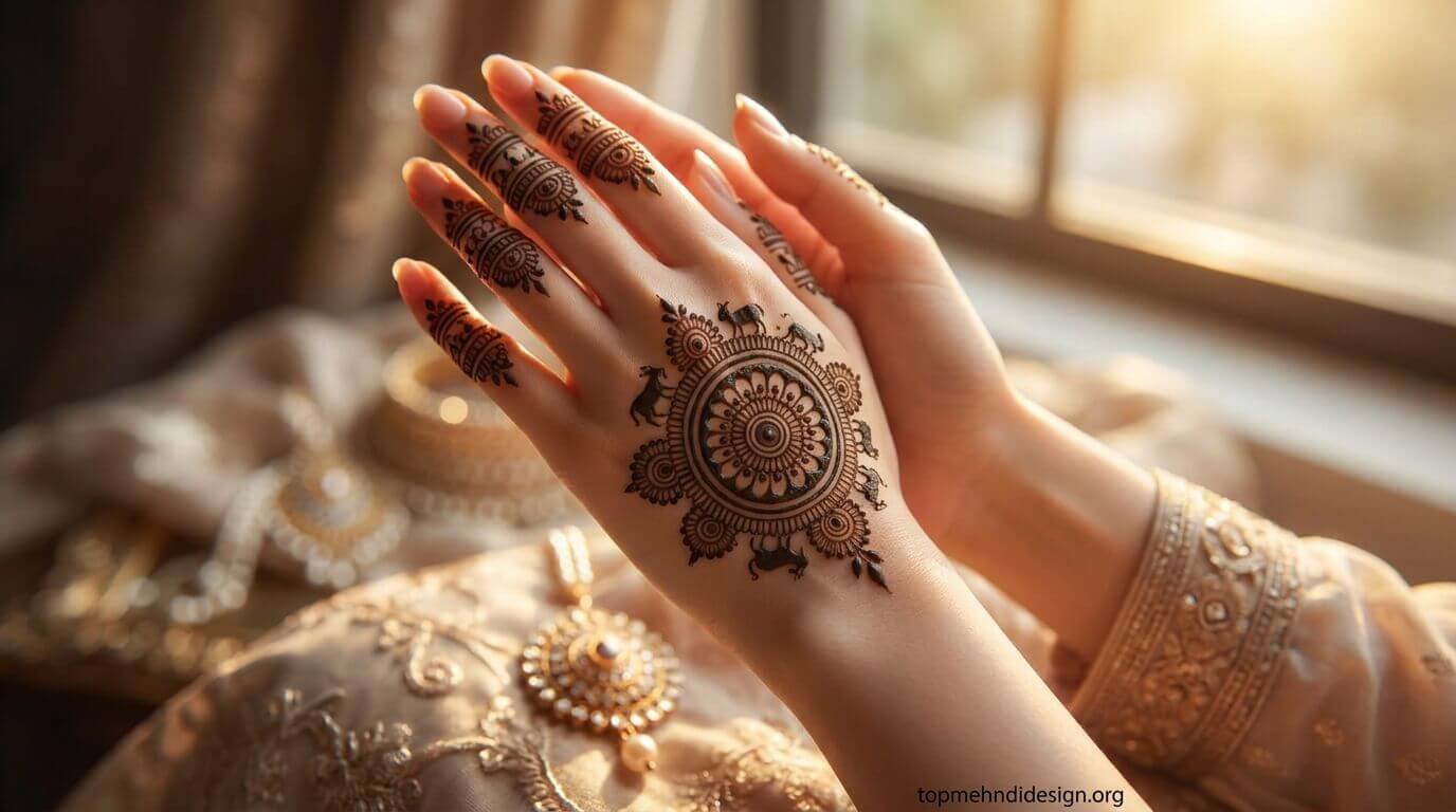 Bakra Eid Mehndi Design Tikki 2026