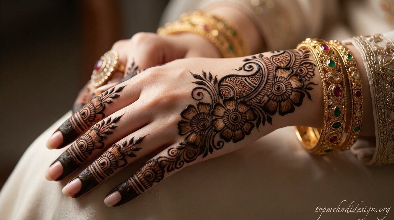 Bakra Eid Mehndi Design for Girls 2026