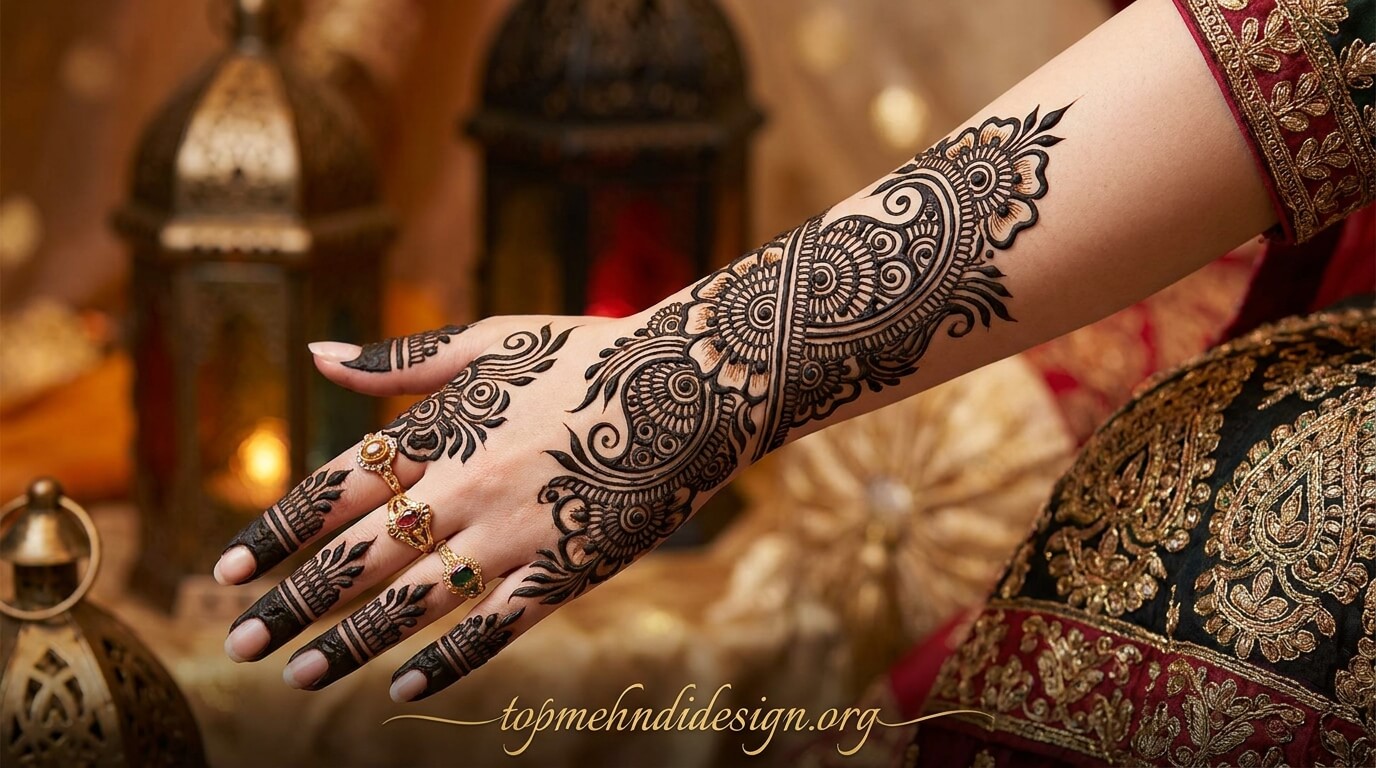 Bakra Eid Mehndi Design for Girls 2026