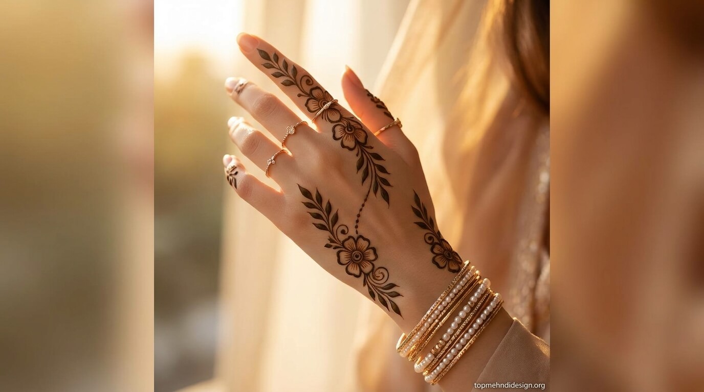 Bakra Eid Mehndi Design for Girls 2026
