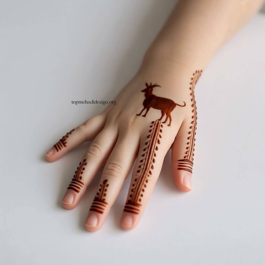 Bakra Eid Mehndi for Kids 2026