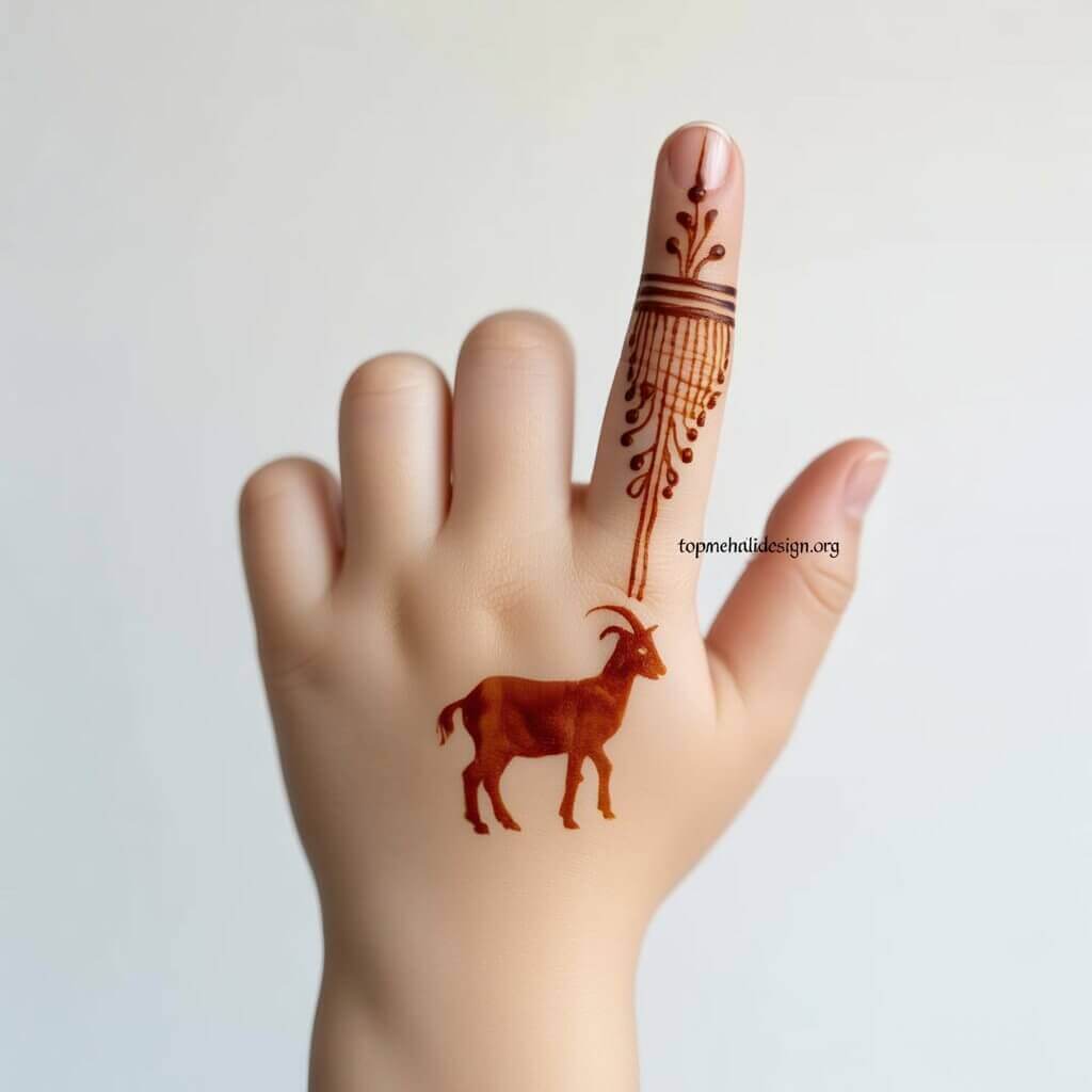 Bakra Eid Mehndi for Kids 2026
