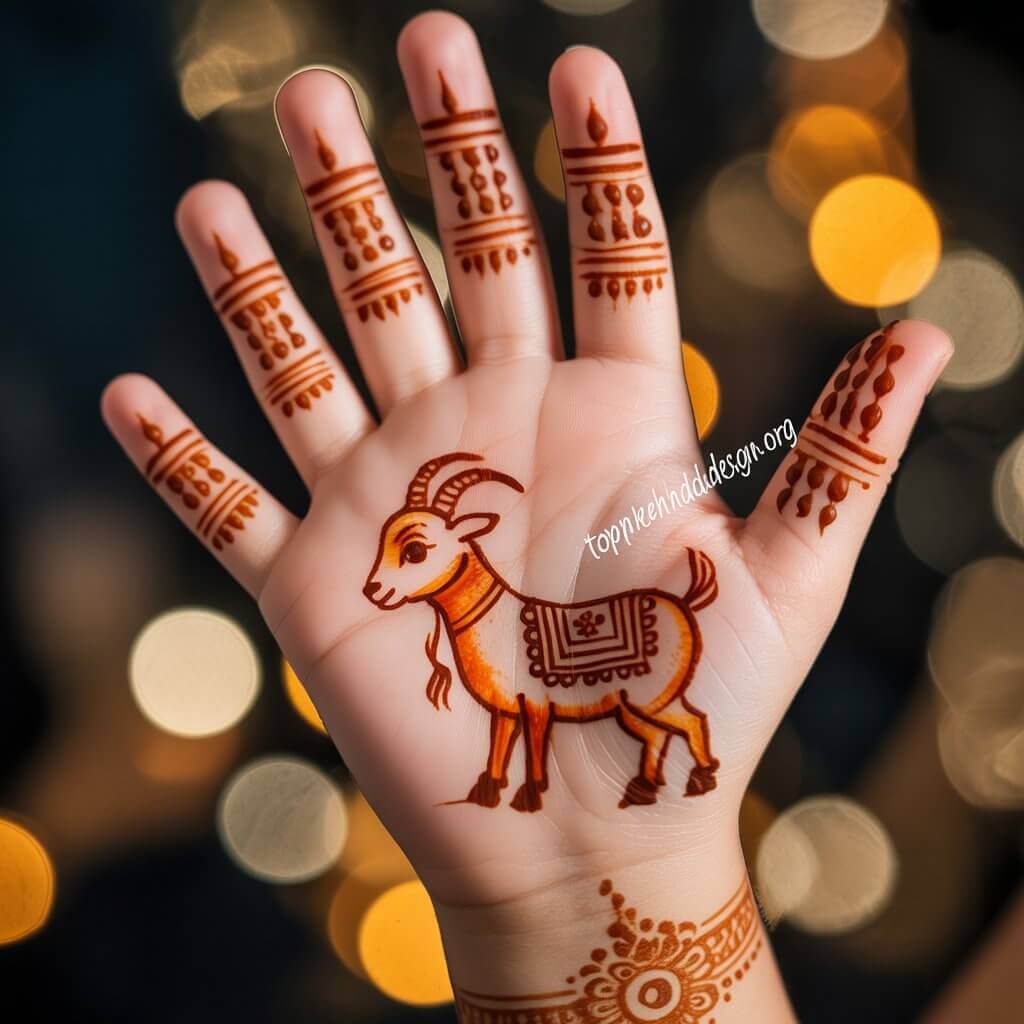 Bakra Eid Mehndi for Kids 2026