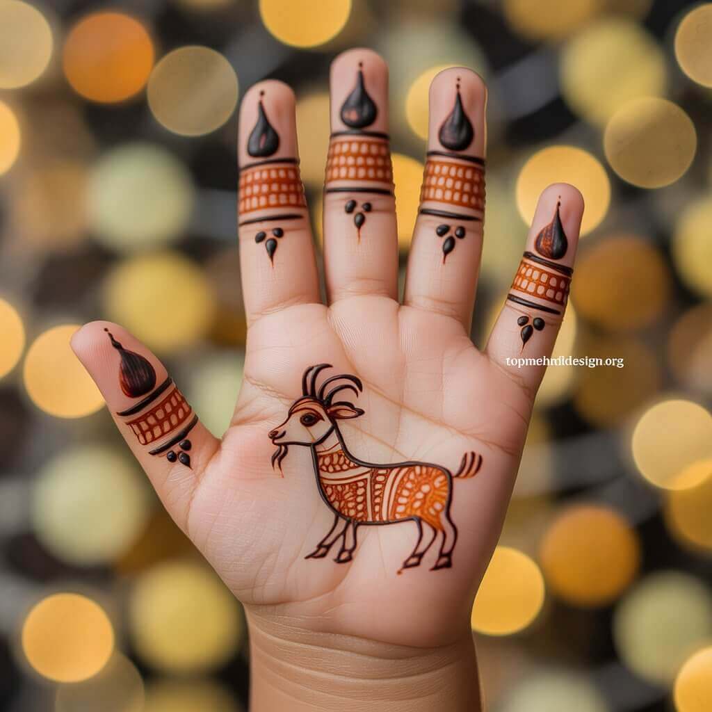 Bakra Eid Mehndi for Kids 2026