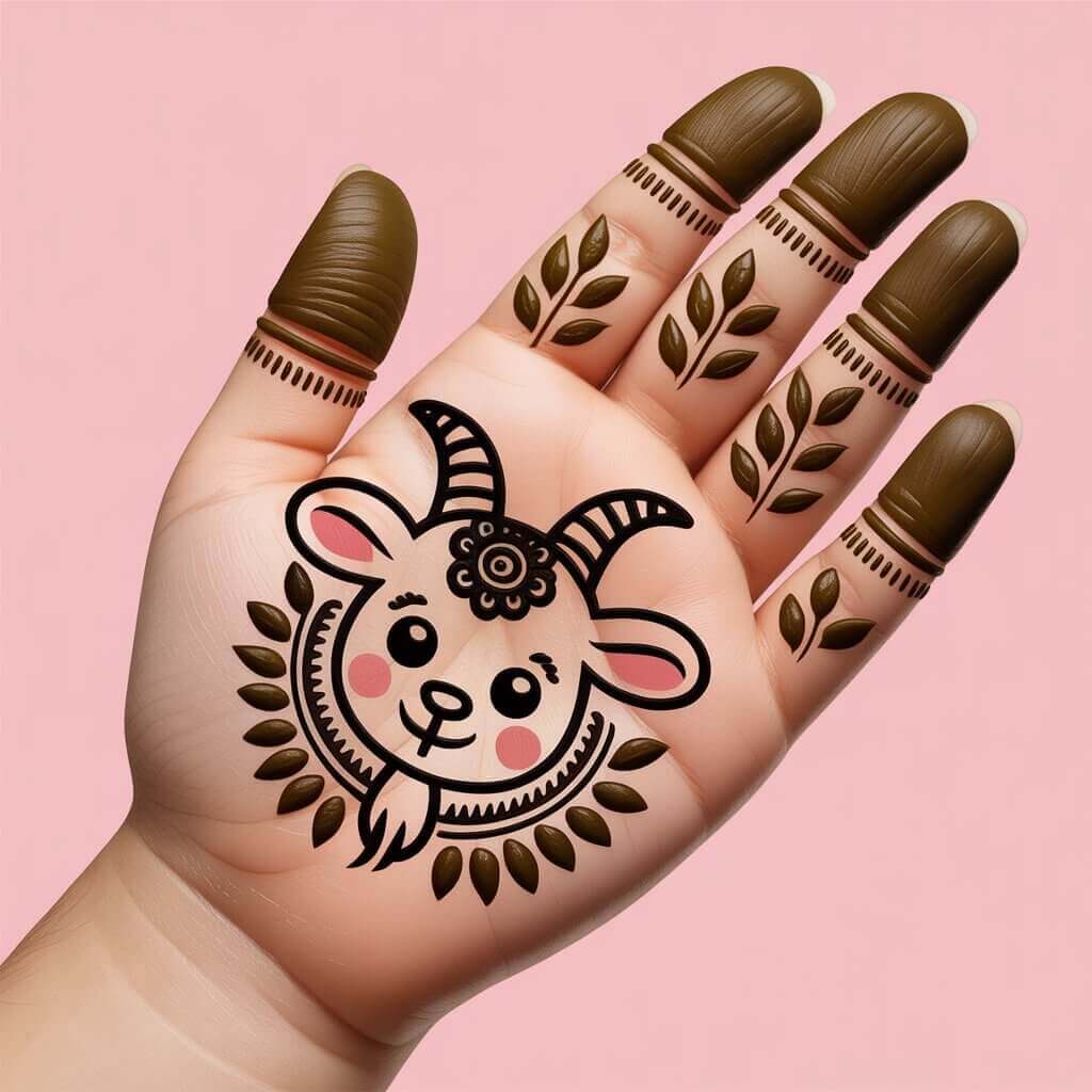 Bakra Eid Mehndi for Kids 2026