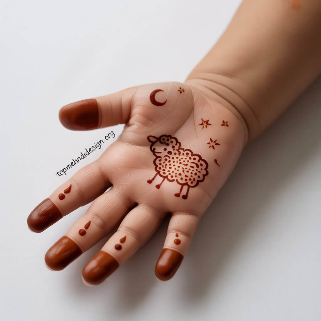 Bakra Eid Mehndi for Kids 2026