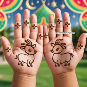 Bakra Eid Mehndi for Kids 2026