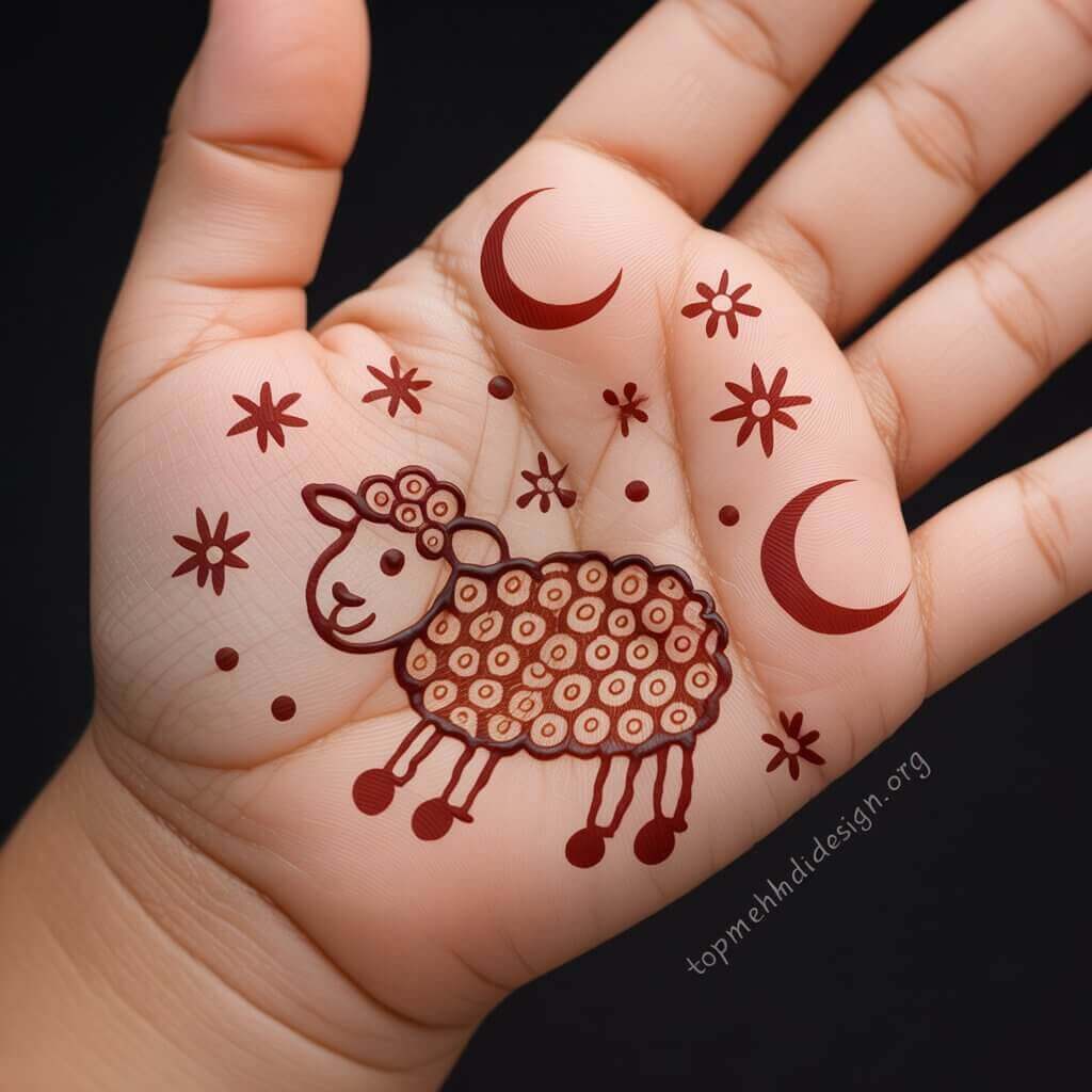 Bakra Eid Mehndi for Kids 2026
