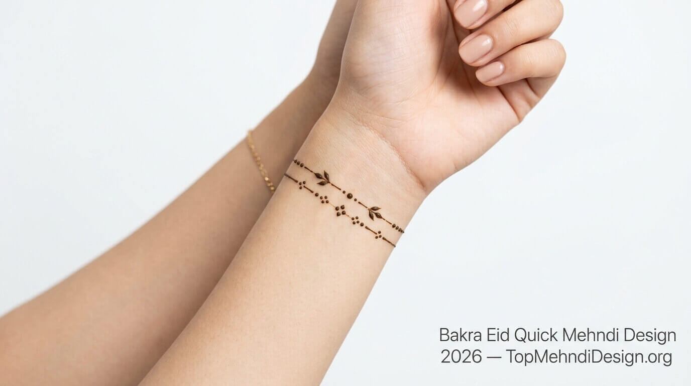 Bakra Eid Quick Mehndi Design 2026