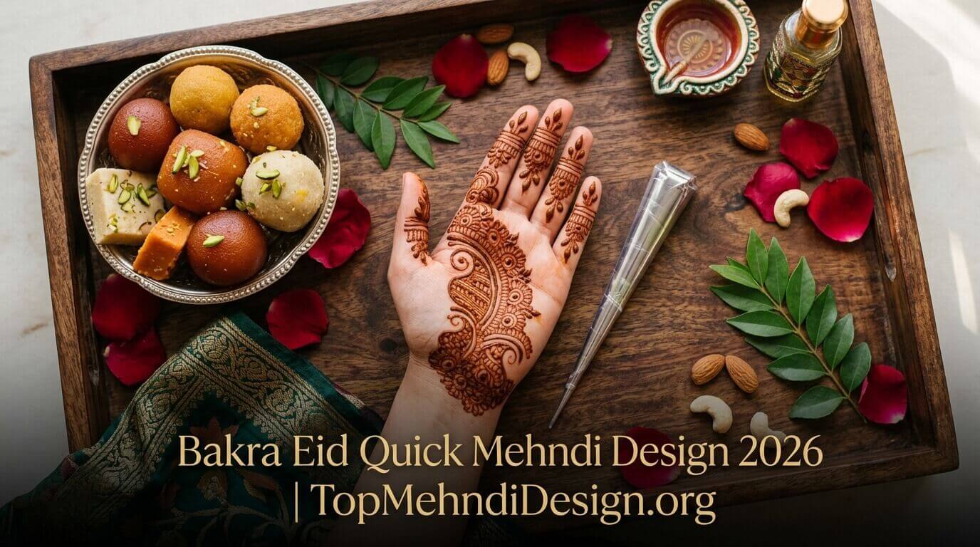 Bakra Eid Quick Mehndi Design 2026