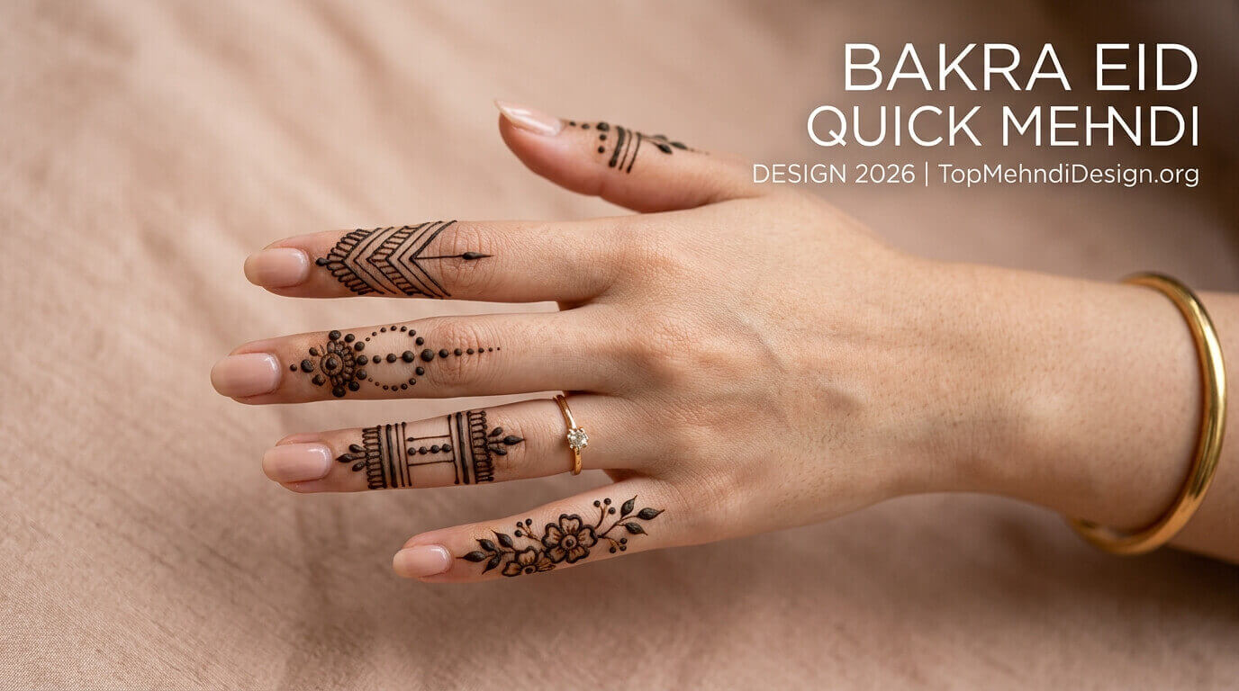 Bakra Eid Quick Mehndi Design 2026