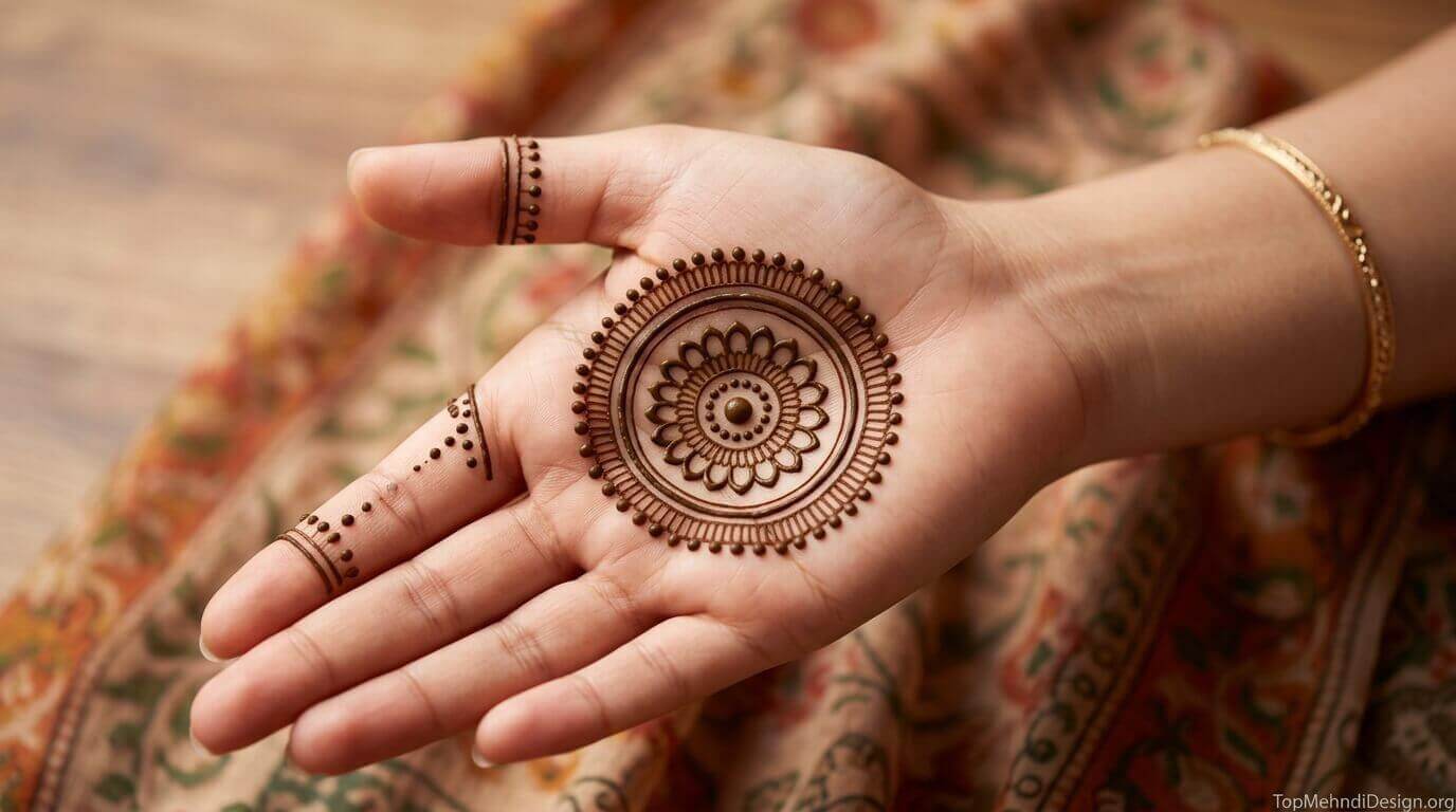 Beginner Cute Simple Mehndi Designs for Front Hands 2026