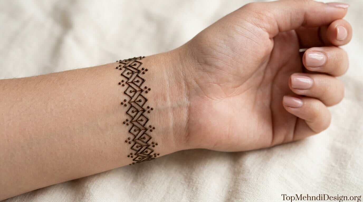 Bracelet Mehndi Design Easy 2026