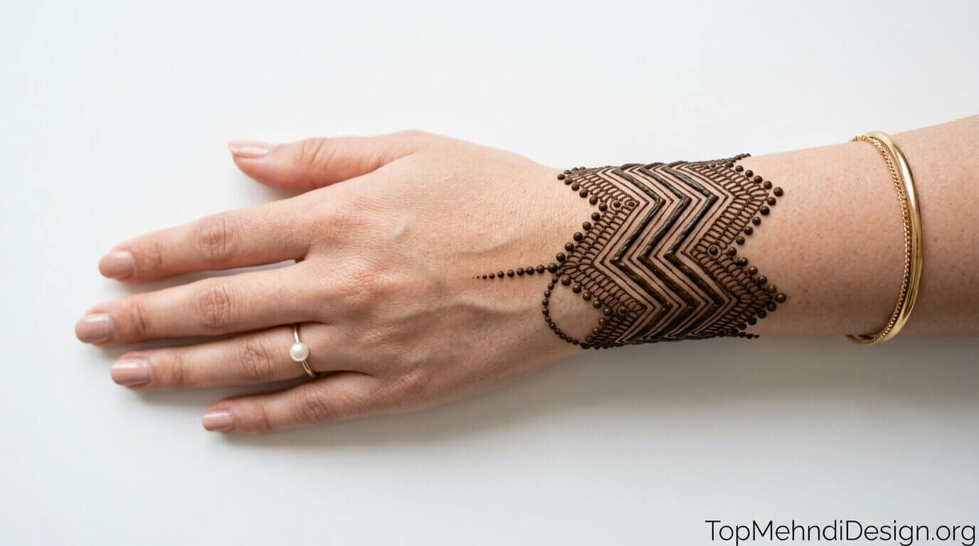 Bracelet Mehndi Design Easy 2026