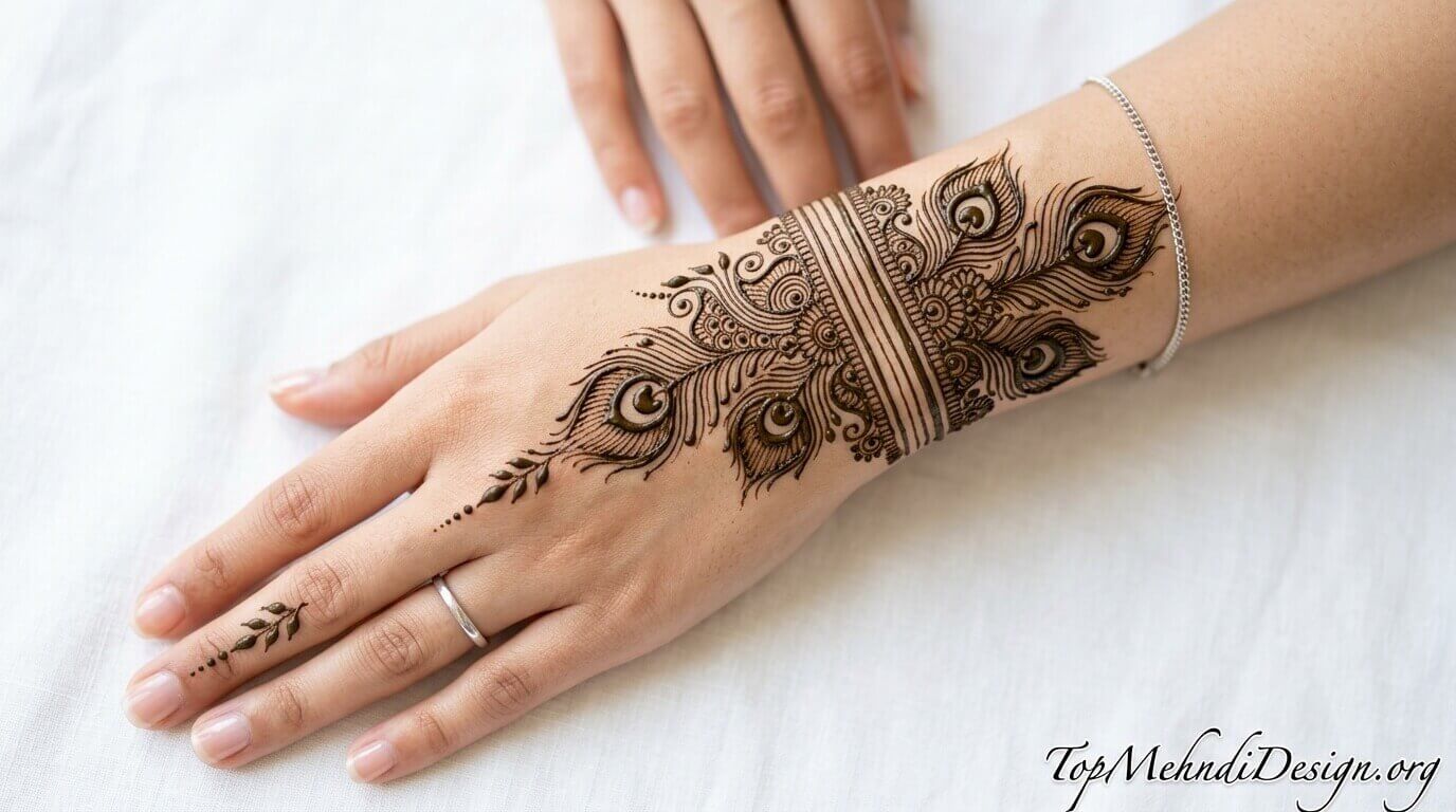 Bracelet Mehndi Design Easy 2026
