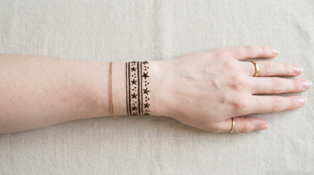Bracelet Mehndi Design Easy 2026