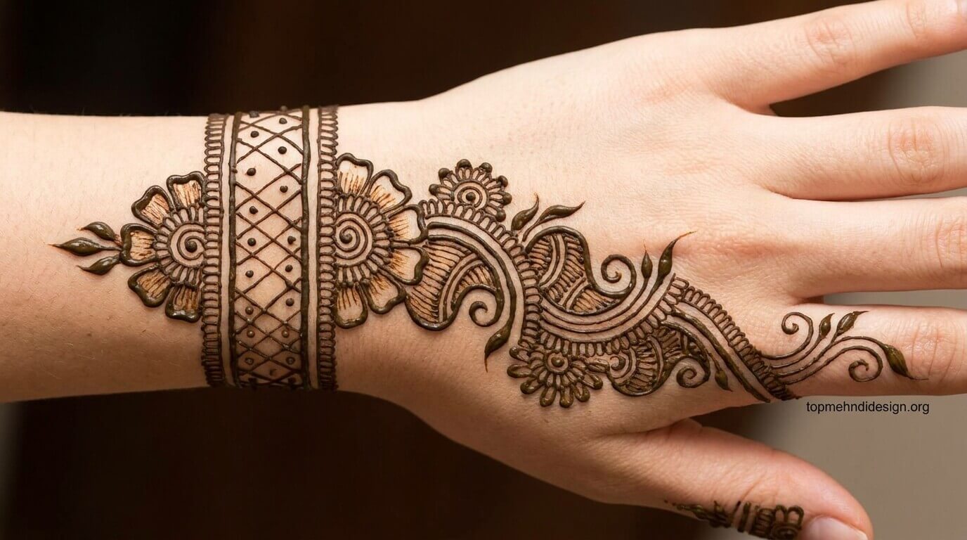 Bakra Eid Mehndi Design Arabic Simple 2026