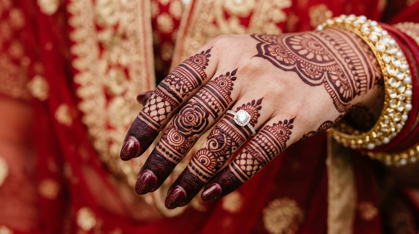 Finger Mehndi Design Simple 2026