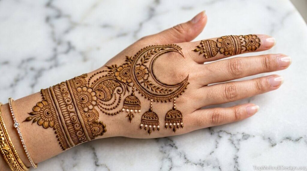 Chand Mehndi Design Back Hand 2026