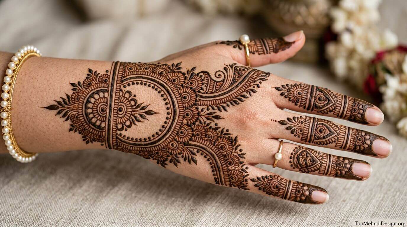 Chand Mehndi Design Back Hand 2026