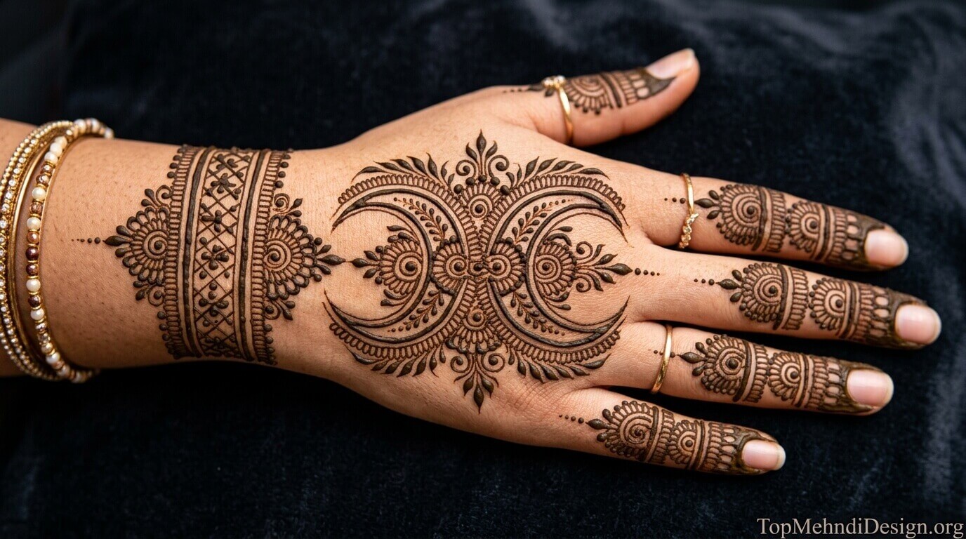 Chand Mehndi Design Back Hand 2026