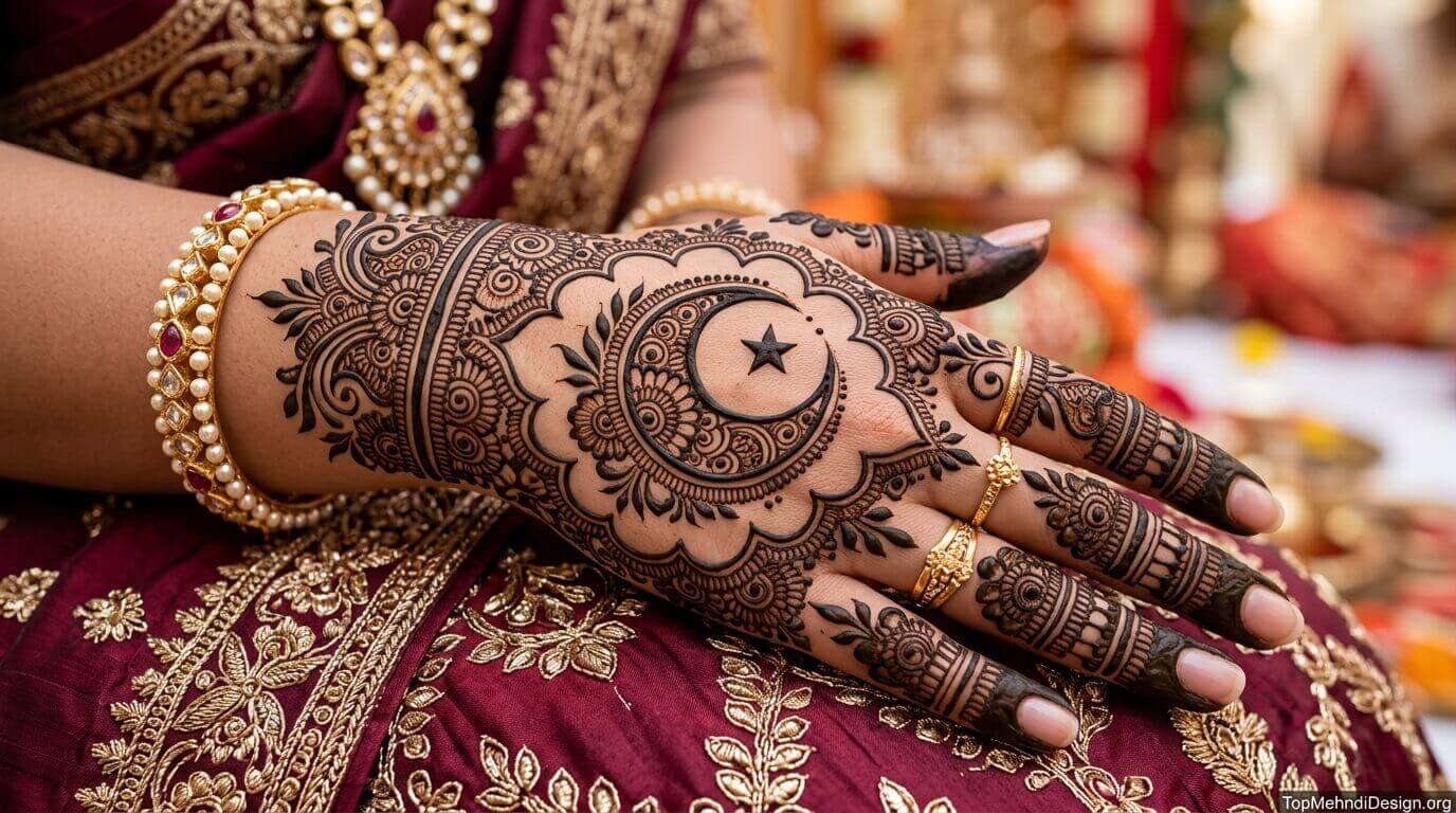 Chand Mehndi Design Back Hand 2026