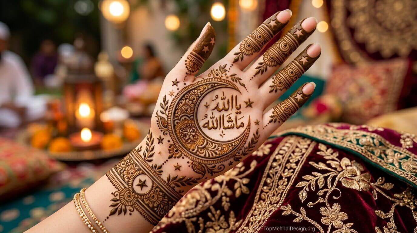 Chand Mehndi Design Back Hand 2026