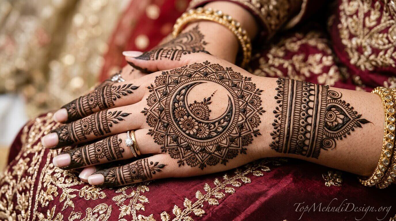 Chand Mehndi Design Back Hand 2026