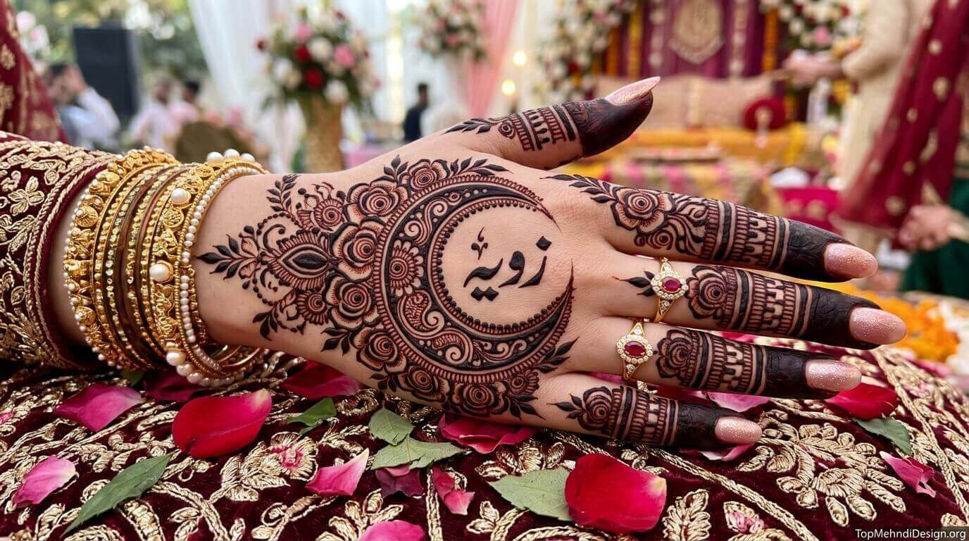 Chand Mehndi Design Back Hand 2026