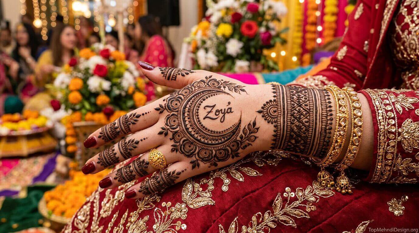 Chand Mehndi Design Back Hand 2026