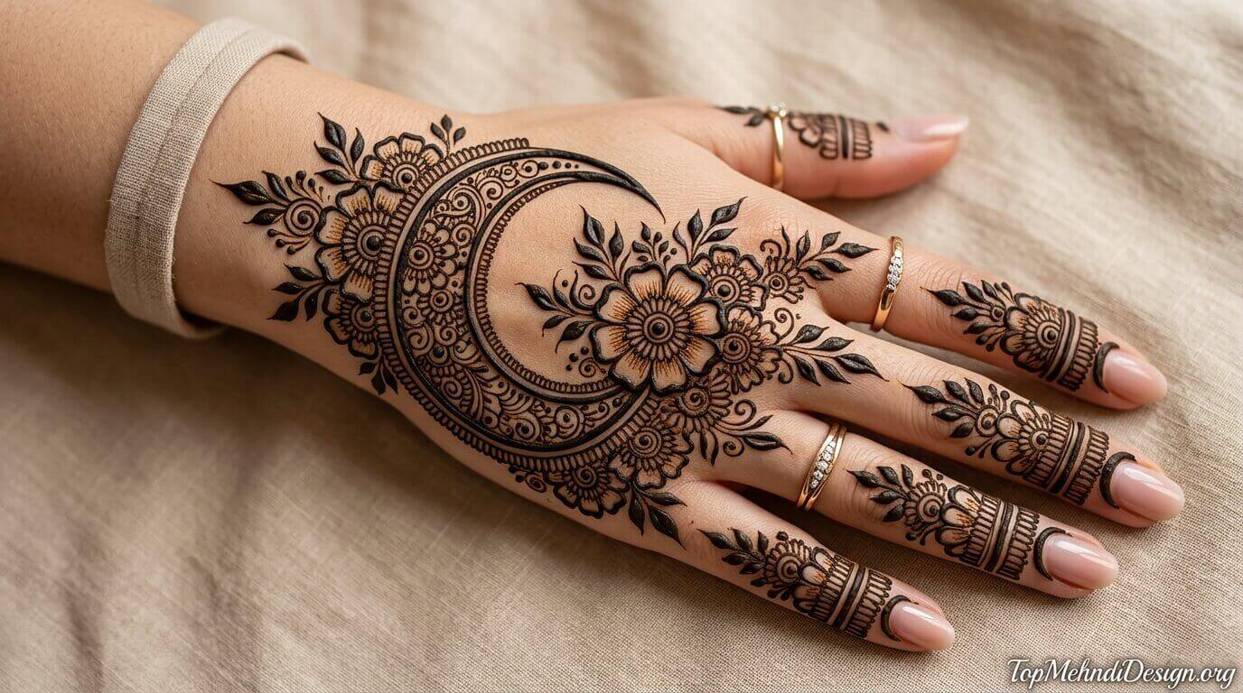 Chand Mehndi Design Back Hand 2026